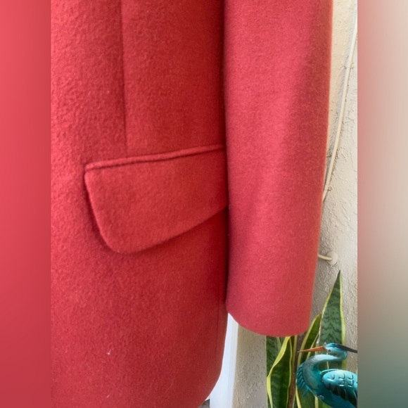 vintage bowdon oversized brick red blazer made in the USA. - Picture 3 of 14